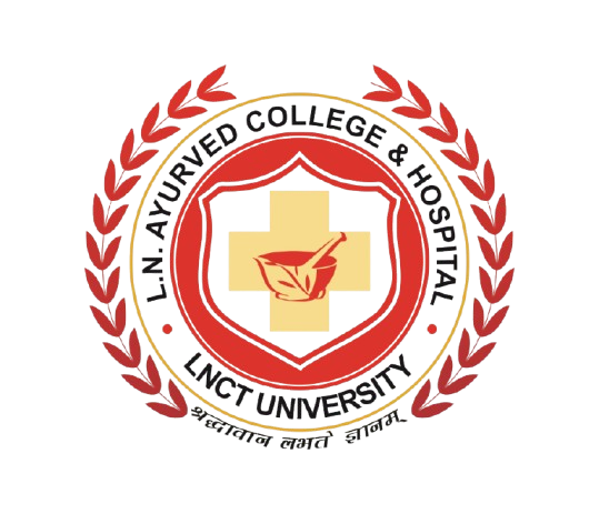 L N Ayurvedic college & hospital Bhopal logo