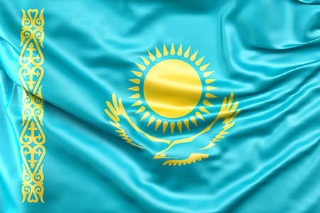 Kazakhstan flag